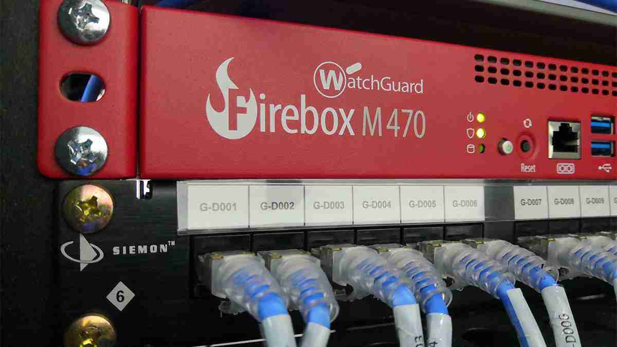 Servidores antivirus firewall ciberseguridad watchguard